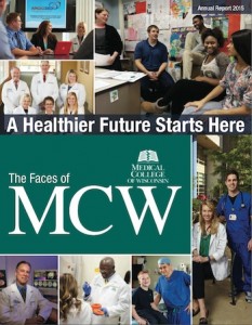 MCW annual report cover